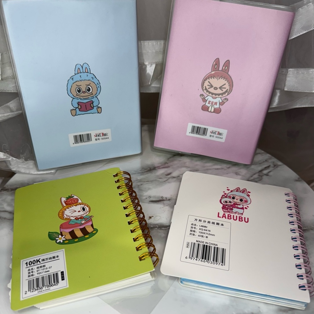 THE MONSTERS Notebooks Set - (2) Plastic Cover, (2) Spiral Colorful - Picture 6 of 15